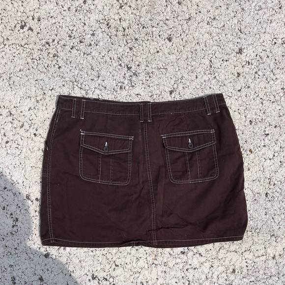 Brown Short skirt west coast connection size 15 - Picture 2 of 2
